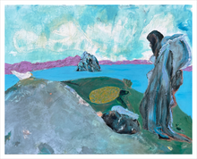 Load image into Gallery viewer, Balancing Skellig Michael Ireland painting by Dawn Richerson 16x20