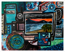 Load image into Gallery viewer, Digital Reality technology painting Dawn Richerson 16x20