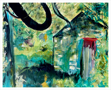 Load image into Gallery viewer, House in the Woods Ireland Painting by Dawn Richerson 16x20