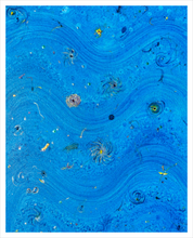 Load image into Gallery viewer, Starry Sea of Sky Spirited Life sky painting Dawn Richerson 16x20