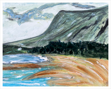 Load image into Gallery viewer, THE FIXED MOUNTAIN & ALL THAT MOVES ☼ Soul of Ireland Painting Ben Bulben County Sligo Dawn Richerson Art 16x20