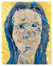 Load image into Gallery viewer, All That Passes Through Dawn Richerson Self-Portrait 16x20