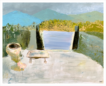 Load image into Gallery viewer, Portal to the Peaks - Claytor View - Claytor Nature Center Painting by Bedford Virginia artist Dawn Richerson 16x20