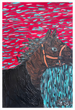 Load image into Gallery viewer, HORSE WITHOUT A RIDER ☼ Animal Kingdom {Art Print} 16x24