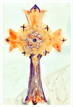 Load image into Gallery viewer, The Resurrection and the Life watercolor painting Dawn Richerson Christian art 16x24
