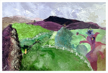 Load image into Gallery viewer, INTO THE PRISTINE DAY: View from Liberty - nature painting - freedom painting 16x24