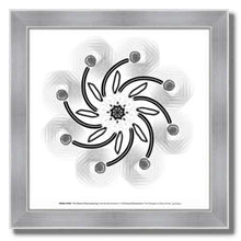 Load image into Gallery viewer, #3 Spiral Star ☼ Diamond Dimensions SEA Series {Art Print} Design Print New Dawn Studios 8x8 Framed