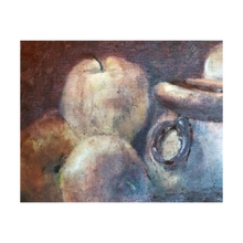 Load image into Gallery viewer, THREE APPLES ☼ It's Still Life! Painting {Art Print}