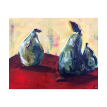 Load image into Gallery viewer, FORESHADOWING {3 Pears & the Truth} ☼ It's Still Life! Painting {Art Print}