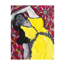 Load image into Gallery viewer, Seniorita painting Dawn Richerson On the Island of Hispaniola Recognitions Series painting 4x5