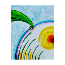 Load image into Gallery viewer, REACH The Arc of Life ☼ Curvature & Creation Watercolor {Art Print} 4x5