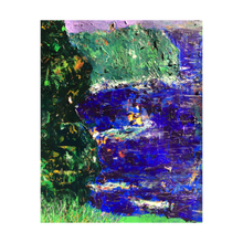 Load image into Gallery viewer, CONFETTI CLIFFS ☼ Soul of Ireland Painting {Art Print} Cliffs of Moher painting by Virginia artist Dawn Richerson 4x5