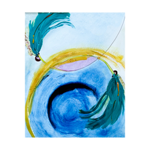 Load image into Gallery viewer, ELEGANCE The Grace of the Ordinary ☼ Curvature & Creation Watercolor {Art Print} 4x5