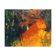 Load image into Gallery viewer, Gentle Guardian Deer Painting Dawn Richerson 4x5 Card