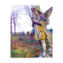 Load image into Gallery viewer, GUARDIAN OF GRACE ☼ Faithscapes {Photo Print} 4x5 cemetary angel photo