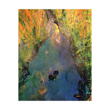 Load image into Gallery viewer, In Her River Magdalen Series painting 4x5 Card