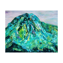 Load image into Gallery viewer, ORATORY OF THE ANGELS ☼ Soul of Ireland Painting {Art Print} Mount Errigal painting by Virginia artist Dawn Richerson 4x5