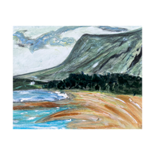 Load image into Gallery viewer, THE FIXED MOUNTAIN & ALL THAT MOVES ☼ Soul of Ireland Painting Ben Bulben County Sligo Dawn Richerson Art 4x5