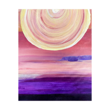 Load image into Gallery viewer, Sunrise painting Dawn Richerson 4x5