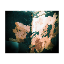 Load image into Gallery viewer, Time to Fly rust patterns on outdoor picnic table photograph - Dawn Richerson Photography - 4x5