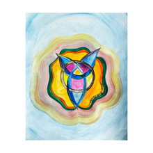 Load image into Gallery viewer, PROMISE These Three Remain ☼ Curvature & Creation Watercolor {Art Print} 4x5