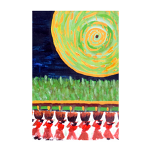 Load image into Gallery viewer, African Folktale Reimagined Spirited Life painting Dawn Richerson 4x6