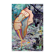 Load image into Gallery viewer, Happy Trails Digital Collage with Alterations Most True Photograph / Singing as I Go / Dawn Richerson - Blue Ridge Parkway Inspiration Art Print 4x6