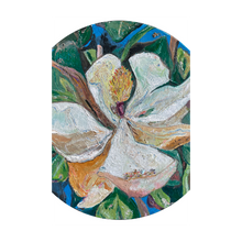 Load image into Gallery viewer, Magnolia Moment - Blue Ridge Parkway flower painting - Virginia artist Dawn Richerson 4x6