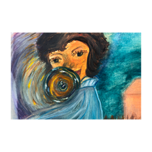 Load image into Gallery viewer, Mother in Grace watercolor painting motherhood 4x6