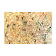 Load image into Gallery viewer, Death by Cancer Watercolor abstract 4x6