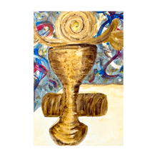 Load image into Gallery viewer, In Remembrance faith painting communion Dawn Richerson 4x6