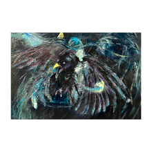 Load image into Gallery viewer, Something to Say - Paris - Crow - fury - rage - messenger - 4x6
