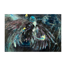 Load image into Gallery viewer, Something to Say - Paris - Crow - fury - rage - messenger - 4x6