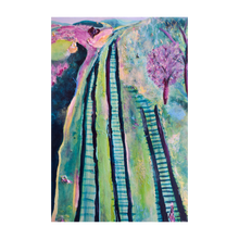 Load image into Gallery viewer, TRACKS OF LIBERTY: Bridge to Freedom's Home ☼ Give Me Liberty! {Art Print} 4x6