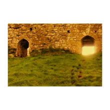 Load image into Gallery viewer, Where I Am Going 4x6 Card Rock of Dunamase photo Soul of Ireland faith photo