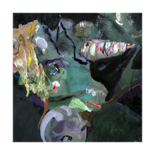 Load image into Gallery viewer, BLUE RIDGE RHINO ☼ Heart of America Virginia / Parkway Perspectives - Blue Ridge Parkway painting by Virginia artist Dawn Richerson {Art Print} 5x5