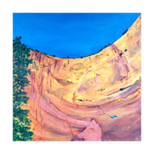 Load image into Gallery viewer, ECHO AMPHITHEATER ☼ Heart of America New Mexico Painting {Art Print}
