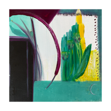 Load image into Gallery viewer, ECLIPSED Recognitions painting - Dawn Richerson Spirited Life Painting 5x5
