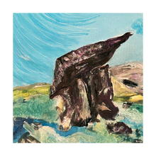 Load image into Gallery viewer, Poulnabrone Portal  Irish dolmen painting County Clare - Dawn Richerson Ireland painting 5x5