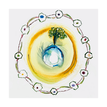 Load image into Gallery viewer, Sacred Story - tree - sacred space painting - sacred self - inner strength - inner sanctuary 5x5