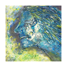 Load image into Gallery viewer, Leading Edge painting archangel Michael spiritual painting Dawn Richerson 5x5