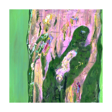 Load image into Gallery viewer, YOU, ME AND A TURTLE TREE ☼ Heart of America Virginia / Parkway Perspectives {Art Print} Blue Ridge Parkway painting by Virginia artist Dawn Richerson 5x5