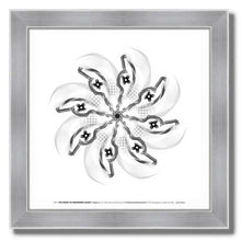 Load image into Gallery viewer, #7 The Heart of Beginning Again ☼ Diamond Dimensions SEA Series {Art Print} Design Print New Dawn Studios 8x8 Framed