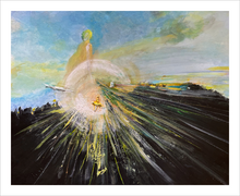 Load image into Gallery viewer, Irish Sunset Ring of Kerry sunset painting - Ireland painting by Dawn Richerson 8x10