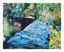 Load image into Gallery viewer, Magic Stream Painting - County Wicklow Blessing - Ireland Painting by Dawn Richerson 8x10