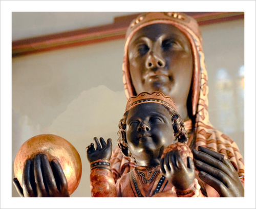 Mother of the World with Child ☼ Faithscapes {Photo Print} Photo Print New Dawn Studios 8x10 Unframed 