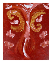 Load image into Gallery viewer, Sovereign Spirit - Synchronicity Angel painting by Dawn Richerson - 8x10 Spirited Life painting