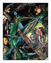 Load image into Gallery viewer, THE NIGHT THE ONCE & FUTURE KING REMEMBERED EVERYTHING ☼ Spirited Life Painting {Art Print} by Virginia artist Dawn Richerson 8x10