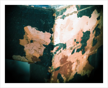 Load image into Gallery viewer, Time to Fly rust patterns on outdoor picnic table photograph - Dawn Richerson Photography - 8x10