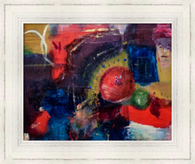 Load image into Gallery viewer, WHAT HAPPENED ON THEIR WAY TO LOVE ☼ Spirited Life Painting {Art Print} painting journey to love by Virginia artist Dawn Richerson 8x10 framed